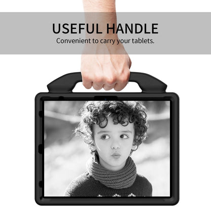 For iPad Air 13 2025 / 2024 Children EVA Shockproof Tablet Case with Thumb Bracket(Black) - iPad Air 13 2025 / 2024 Cases by buy2fix | Online Shopping UK | buy2fix