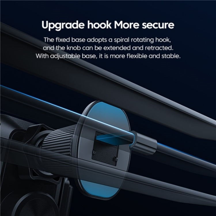 X16 Car Smart Sensor Phone Holder Magnetic Phone Mount Automatic Wireless Charger(Silver) - Wireless Charger Holders by buy2fix | Online Shopping UK | buy2fix