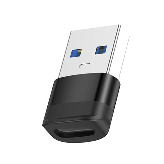USB3.0 Male to USB-C / Type-C Female OTG Adapter 5Gbps Transmission(Black) - OTG Adapter by buy2fix | Online Shopping UK | buy2fix