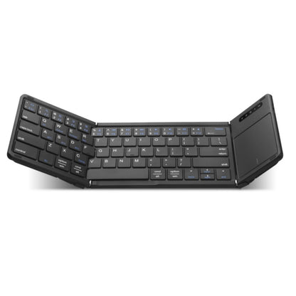 B077T With Touchpad Foldable PU Leather Wireless Bluetooth Keyboard by buy2fix