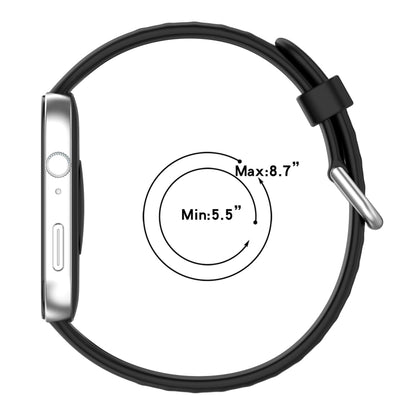 For Huawei Watch Fit3 Silicone Soft Watch Band + Clear Watch Protective Case Set(White) by buy2fix