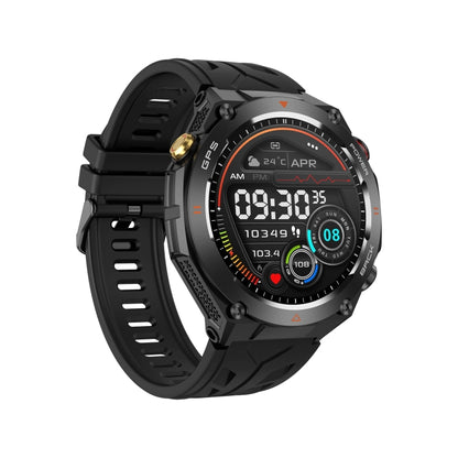 KC82 1.45 inch Color Screen Smart Watch, Support Bluetooth Call / Health Monitoring(Black) by buy2fix