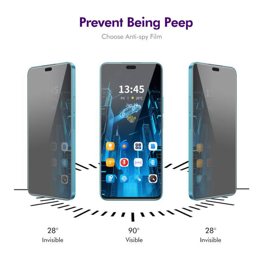For Honor 400 Lite Global 5pcs ENKAY Hat-Prince 28 Degree Anti-peeping Privacy Tempered Glass Film - Honor Tempered Glass by ENKAY | Online Shopping UK | buy2fix