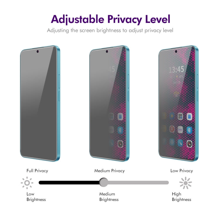 For Realme GT5 5G 2pcs ENKAY Hat-Prince 28 Degree Anti-peeping Privacy Tempered Glass Film - Realme Tempered Glass by ENKAY | Online Shopping UK | buy2fix