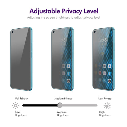 For OPPO A96 Global 5pcs ENKAY Hat-Prince 28 Degree Anti-peeping Privacy Tempered Glass Film - OPPO Tempered Glass by ENKAY | Online Shopping UK | buy2fix