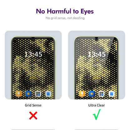 For Tecno POP 6 2pcs ENKAY Hat-Prince 28 Degree Anti-peeping Privacy Tempered Glass Film - Tecno Tempered Glass by ENKAY | Online Shopping UK | buy2fix