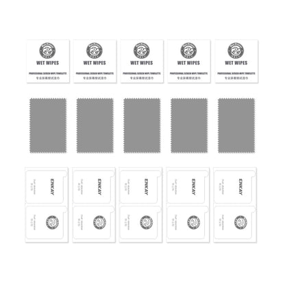 For Tecno POP 6 5pcs ENKAY Hat-Prince 28 Degree Anti-peeping Privacy Tempered Glass Film - Others by ENKAY | Online Shopping UK | buy2fix