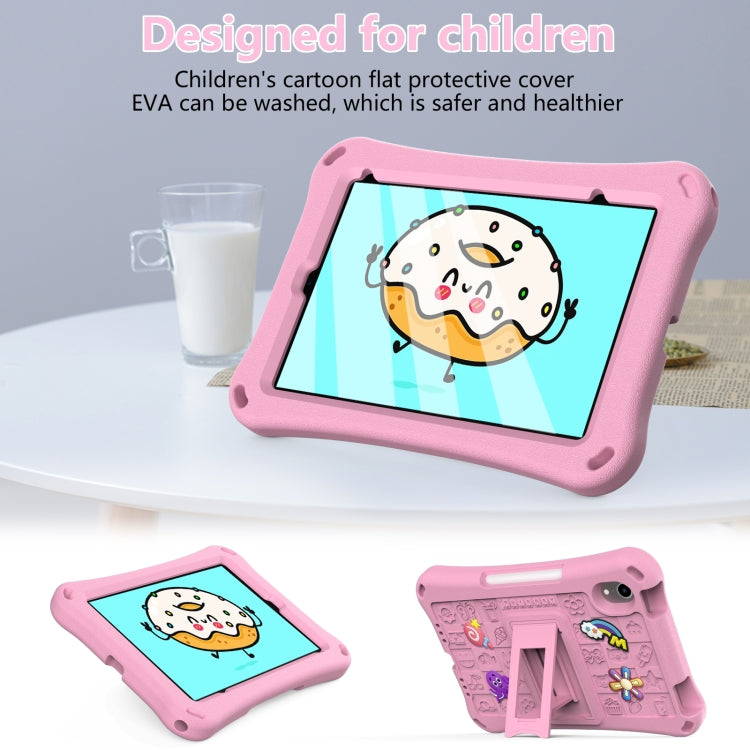 For iPad mini 6 / mini 2024 Hi Baby EVA Full Body Tablet Case with Strap(Pink) - iPad mini 6 Cases by buy2fix | Online Shopping UK | buy2fix