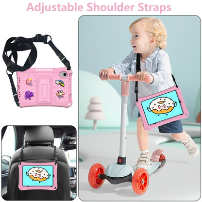 For iPad mini 6 / mini 2024 Hi Baby EVA Full Body Tablet Case with Strap(Pink) - iPad mini 6 Cases by buy2fix | Online Shopping UK | buy2fix