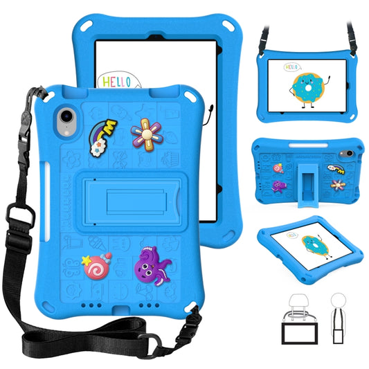 For iPad mini 6 / mini 2024 Hi Baby EVA Full Body Tablet Case with Strap(Sky Blue) - iPad mini 6 Cases by buy2fix | Online Shopping UK | buy2fix