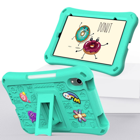 For iPad mini 6 / mini 2024 Hi Baby EVA Full Body Tablet Case with Strap(Mint Green) - iPad mini 6 Cases by buy2fix | Online Shopping UK | buy2fix