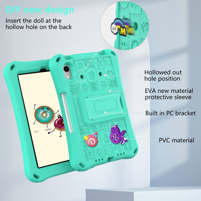 For iPad mini 6 / mini 2024 Hi Baby EVA Full Body Tablet Case with Strap(Mint Green) - iPad mini 6 Cases by buy2fix | Online Shopping UK | buy2fix