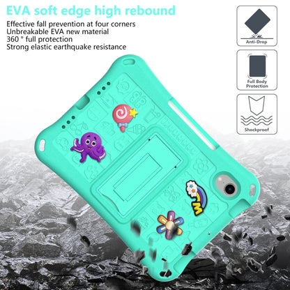 For iPad mini 6 / mini 2024 Hi Baby EVA Full Body Tablet Case with Strap(Mint Green) - iPad mini 6 Cases by buy2fix | Online Shopping UK | buy2fix