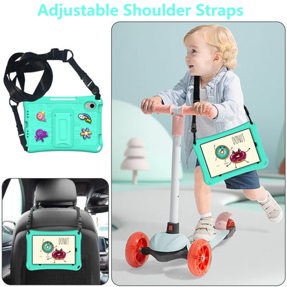 For iPad mini 6 / mini 2024 Hi Baby EVA Full Body Tablet Case with Strap(Mint Green) - iPad mini 6 Cases by buy2fix | Online Shopping UK | buy2fix