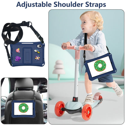 For iPad mini 6 / mini 2024 Hi Baby EVA Full Body Tablet Case with Strap(Navy Blue) - iPad mini 6 Cases by buy2fix | Online Shopping UK | buy2fix