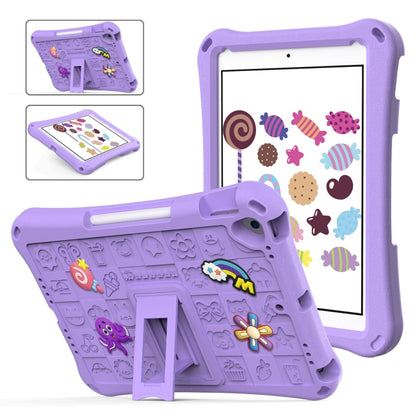 For iPad 10.2 2019 / 2020 / 2021 Hi Baby EVA Full Body Tablet Case with Strap(Light Purple) - iPad 10.2 Cases by buy2fix | Online Shopping UK | buy2fix