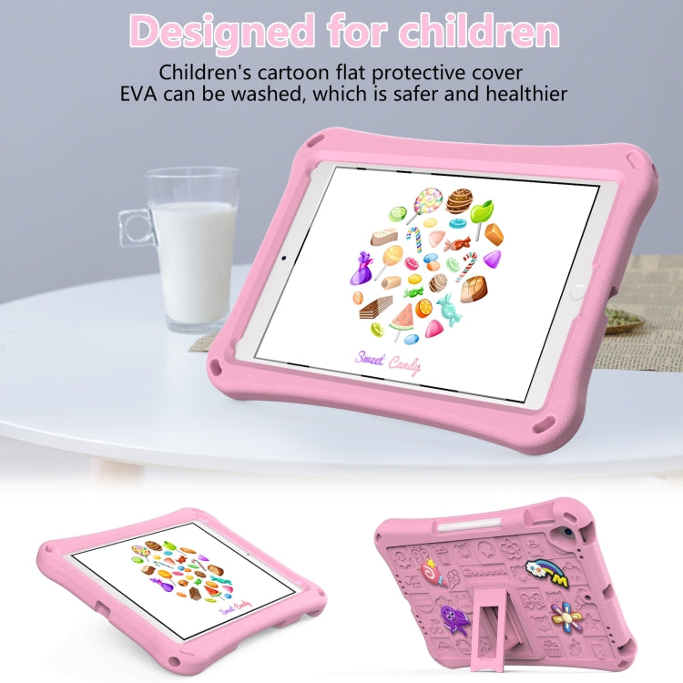 For iPad 10.2 2019 / 2020 / 2021 Hi Baby EVA Full Body Tablet Case with Strap(Pink) - iPad 10.2 Cases by buy2fix | Online Shopping UK | buy2fix