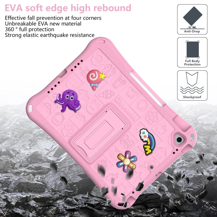 For iPad 10.2 2019 / 2020 / 2021 Hi Baby EVA Full Body Tablet Case with Strap(Pink) - iPad 10.2 Cases by buy2fix | Online Shopping UK | buy2fix