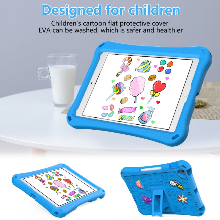 For iPad 10.2 2019 / 2020 / 2021 Hi Baby EVA Full Body Tablet Case with Strap(Sky Blue) - iPad 10.2 Cases by buy2fix | Online Shopping UK | buy2fix