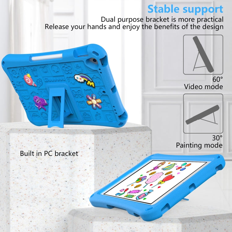 For iPad 10.2 2019 / 2020 / 2021 Hi Baby EVA Full Body Tablet Case with Strap(Sky Blue) - iPad 10.2 Cases by buy2fix | Online Shopping UK | buy2fix