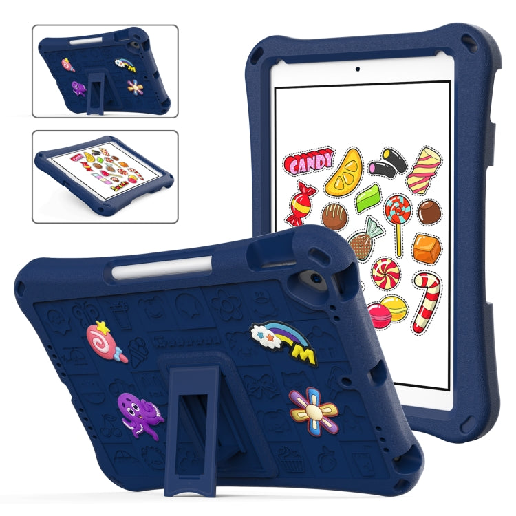 For iPad 10.2 2019 / 2020 / 2021 Hi Baby EVA Full Body Tablet Case with Strap(Navy Blue) - iPad 10.2 Cases by buy2fix | Online Shopping UK | buy2fix
