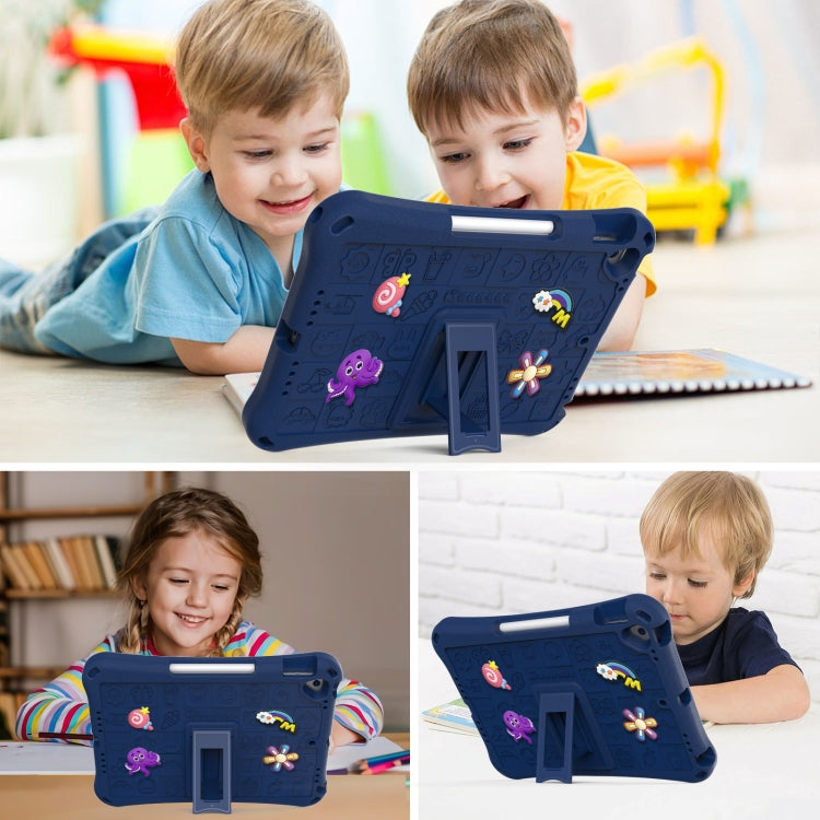For iPad 10.2 2019 / 2020 / 2021 Hi Baby EVA Full Body Tablet Case with Strap(Navy Blue) - iPad 10.2 Cases by buy2fix | Online Shopping UK | buy2fix