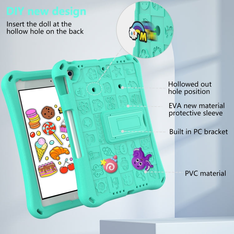 For iPad Pro 10.5 / Air 10.5 2019 Hi Baby EVA Full Body Tablet Case with Strap(Mint Green) - iPad Pro 10.5 inch Cases by buy2fix | Online Shopping UK | buy2fix