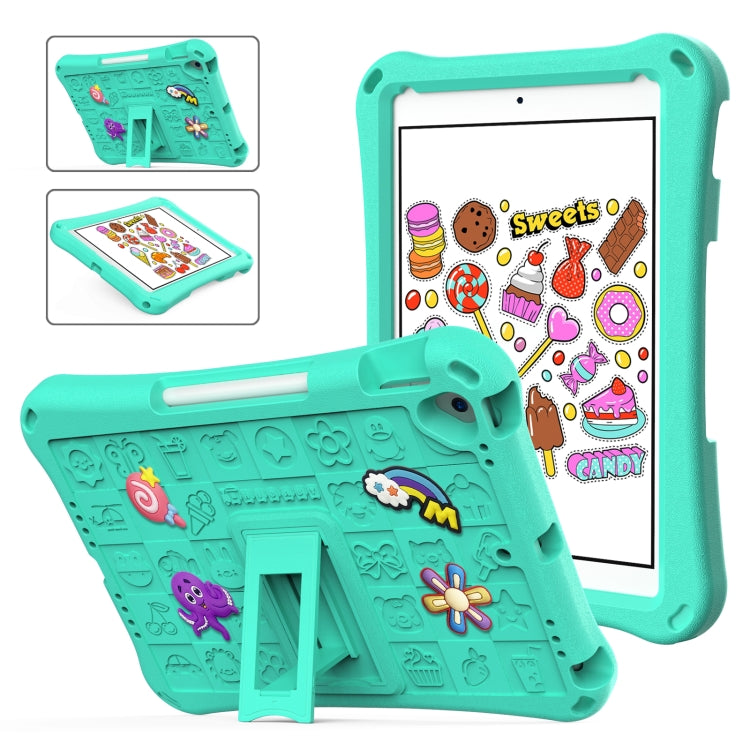 For iPad Pro 10.5 / Air 10.5 2019 Hi Baby EVA Full Body Tablet Case with Strap(Mint Green) - iPad Pro 10.5 inch Cases by buy2fix | Online Shopping UK | buy2fix