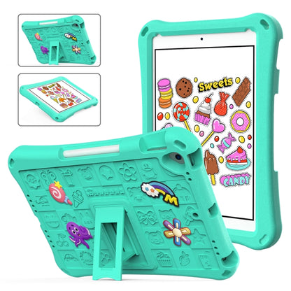 For iPad Pro 10.5 / Air 10.5 2019 Hi Baby EVA Full Body Tablet Case with Strap(Mint Green) - iPad Pro 10.5 inch Cases by buy2fix | Online Shopping UK | buy2fix