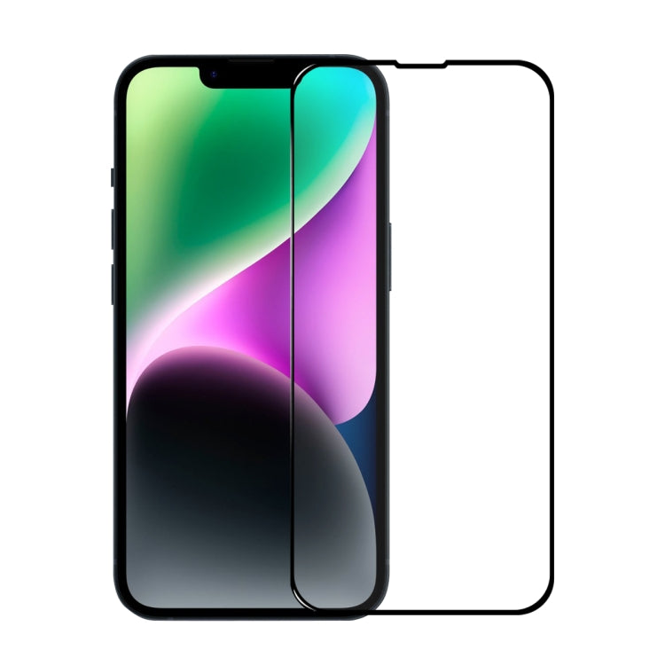 For iPhone 14 NORTHJO 2pcs A++ Tempered Glass Film with Installation Frame - iPhone 14 Tempered Glass by NORTHJO | Online Shopping UK | buy2fix