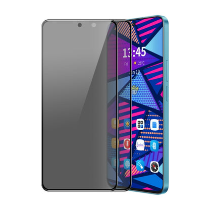 For OPPO K11x 2pcs ENKAY Hat-Prince 28 Degree Anti-peeping Privacy Silk Print Tempered Glass Film - OPPO Tempered Glass by ENKAY | Online Shopping UK | buy2fix