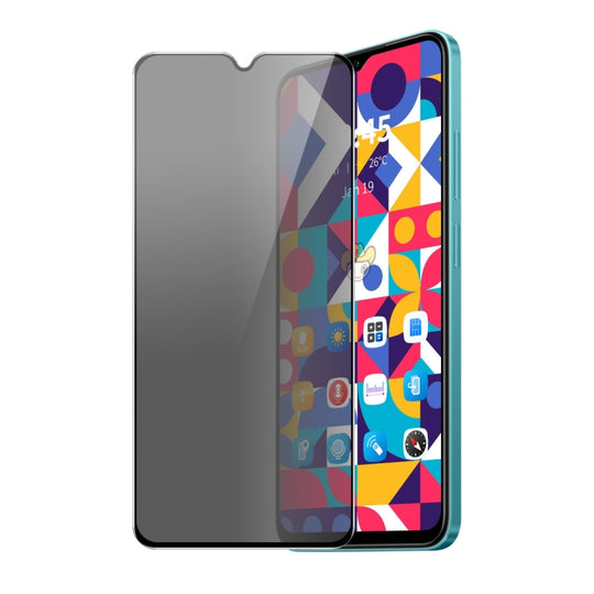 For vivo G2 ENKAY Hat-Prince 28 Degree Anti-peeping Privacy Silk Print Tempered Glass Film