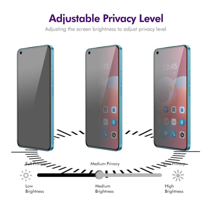 For Realme 9 Pro+ 2pcs ENKAY Hat-Prince 28 Degree Anti-peeping Privacy Silk Print Tempered Glass Film - Realme Tempered Glass by ENKAY | Online Shopping UK | buy2fix