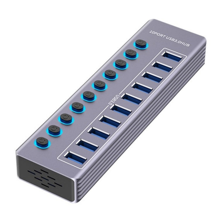 U310 10-in-1 USB 3.0 Extension HUB USB Power Charging Station with Individual Switch by buy2fix