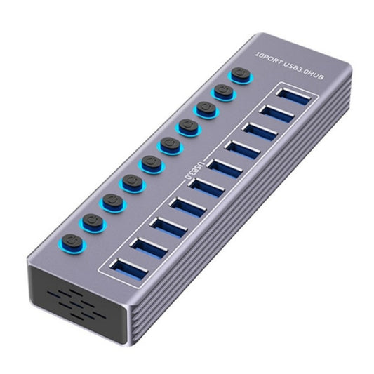 U310 10-in-1 USB 3.0 Extension HUB USB Power Charging Station with Individual Switch by buy2fix
