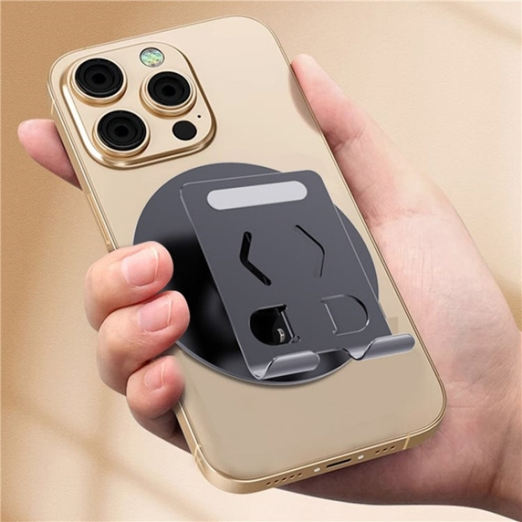 YY-027 360 Degree Rotation Foldable Desktop Phone Tablet Holder(Grey) - Desktop Holder by buy2fix | Online Shopping UK | buy2fix