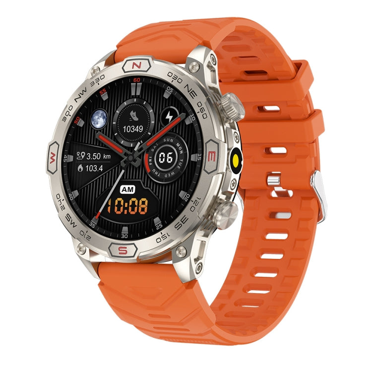 KC86 1.43 inch Color Screen Smart Watch, Support Bluetooth Call / Health Monitoring(Orange) by buy2fix