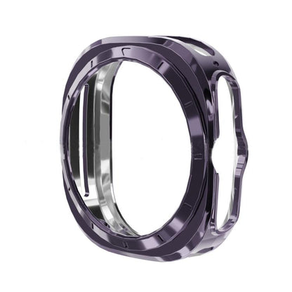 For Samsung Galaxy Watch Ultra 47mm / Ultra 2025 Full Coverage TPU Electroplated Watch Protective Case(Gray) - Watch Cases by buy2fix | Online Shopping UK | buy2fix