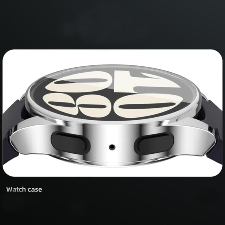 For Samsung Galaxy Watch Ultra 47mm / Ultra 2025 Full Coverage TPU Electroplated Watch Protective Case(Black) - Watch Cases by buy2fix | Online Shopping UK | buy2fix