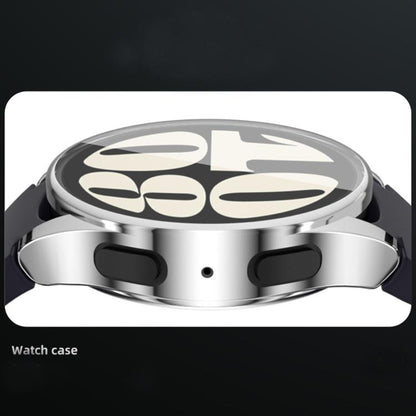 For Samsung Galaxy Watch Ultra 47mm / Ultra 2025 Full Coverage TPU Electroplated Watch Protective Case(Black) - Watch Cases by buy2fix | Online Shopping UK | buy2fix