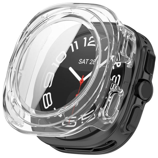 For Samsung Galaxy Watch Ultra 47mm / Ultra 2025 Tempered Film Integrated Waterproof PC Watch Protective Cover(Transparent) - Watch Cases by buy2fix | Online Shopping UK | buy2fix