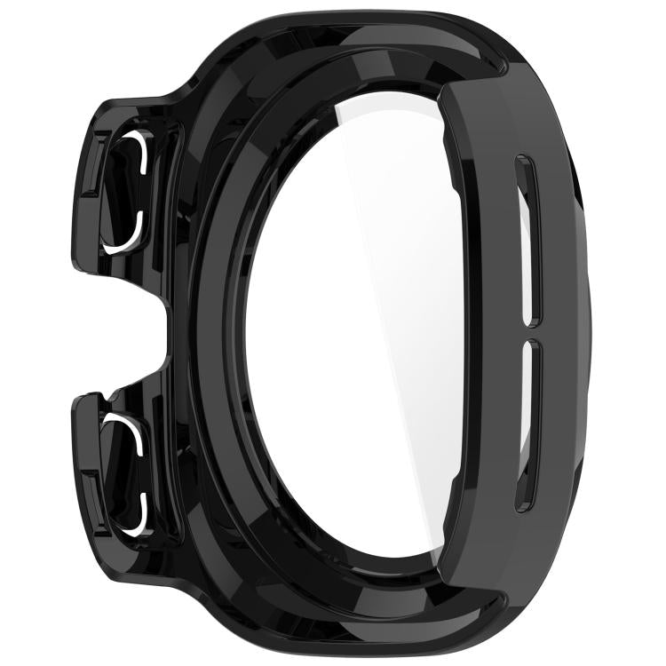 For Samsung Galaxy Watch Ultra 47mm / Ultra 2025 Tempered Film Integrated Waterproof PC Watch Protective Cover(Black) - Watch Cases by buy2fix | Online Shopping UK | buy2fix