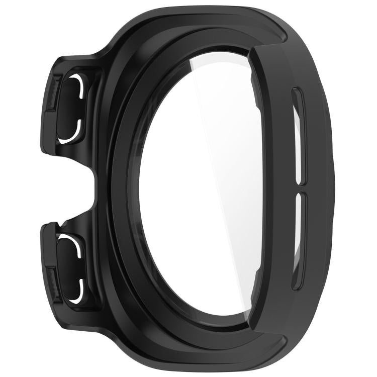 For Samsung Galaxy Watch Ultra 47mm / Ultra 2025 Tempered Film Integrated Waterproof PC Watch Protective Cover(Matte Black) - Watch Cases by buy2fix | Online Shopping UK | buy2fix