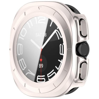 For Samsung Galaxy Watch Ultra 47mm / Ultra 2025 Tempered Film Integrated Waterproof PC Watch Protective Cover(Starlight) - Watch Cases by buy2fix | Online Shopping UK | buy2fix