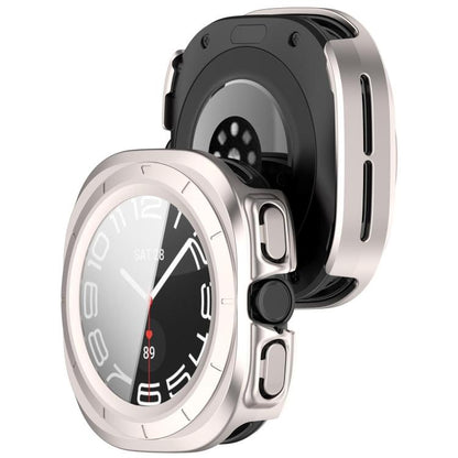 For Samsung Galaxy Watch Ultra 47mm / Ultra 2025 Tempered Film Integrated Waterproof PC Watch Protective Cover(Starlight) - Watch Cases by buy2fix | Online Shopping UK | buy2fix