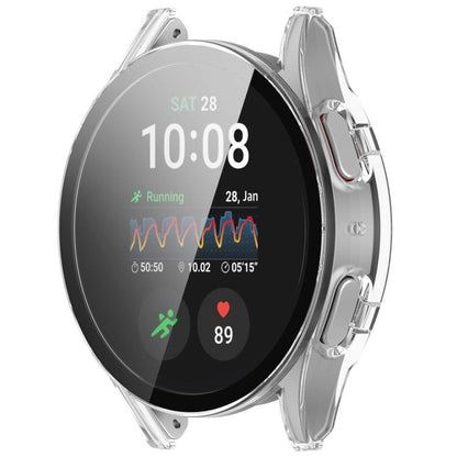 For Samsung Galaxy Watch 7 40mm Tempered Film Integrated Waterproof PC Watch Protective Cover(Transparent) - Watch Cases by buy2fix | Online Shopping UK | buy2fix