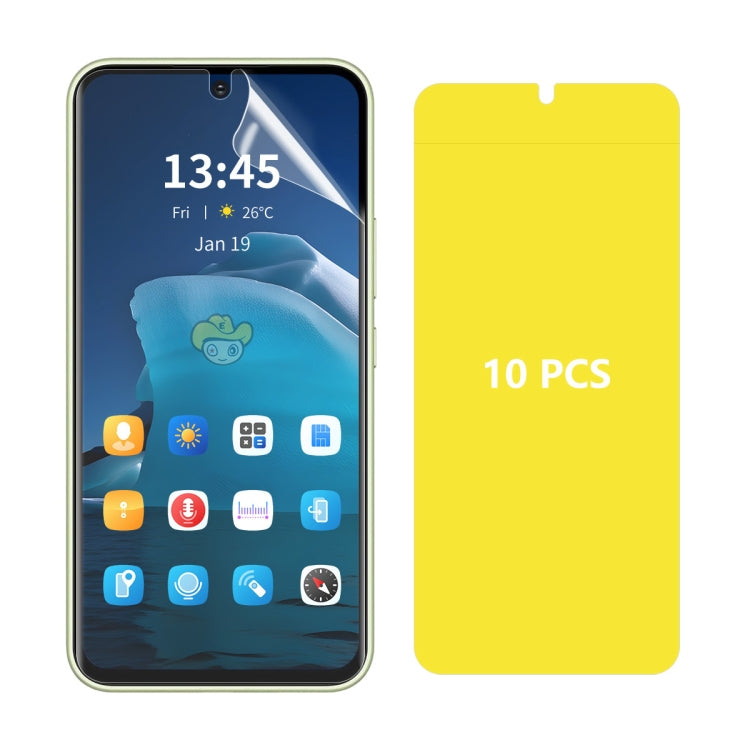 For vivo Y100t 10pcs ENKAY Hat-Prince Full Glue Coverage Soft Explosion-proof Hydrogel Film - Others by ENKAY | Online Shopping UK | buy2fix