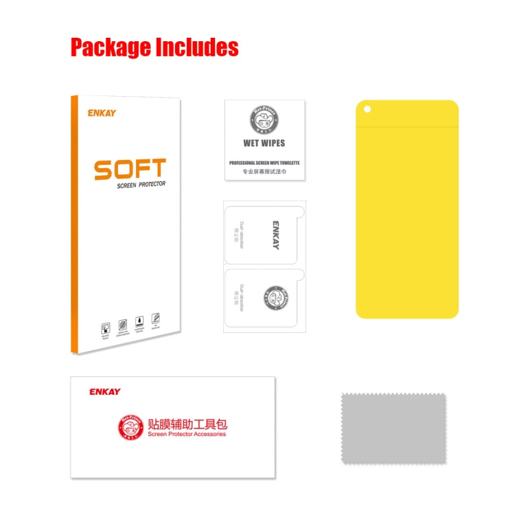 For OPPO Reno7 SE ENKAY Hat-Prince Full Glue Coverage Soft Explosion-proof Hydrogel Film - Others by ENKAY | Online Shopping UK | buy2fix