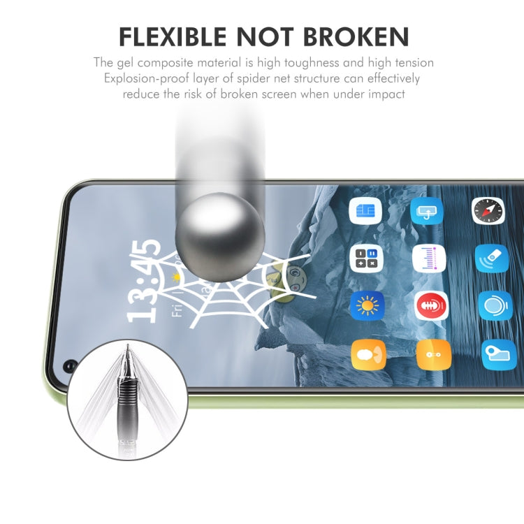 For OPPO A36 / A76 ENKAY Hat-Prince Full Glue Coverage Soft Explosion-proof Hydrogel Film - Others by ENKAY | Online Shopping UK | buy2fix