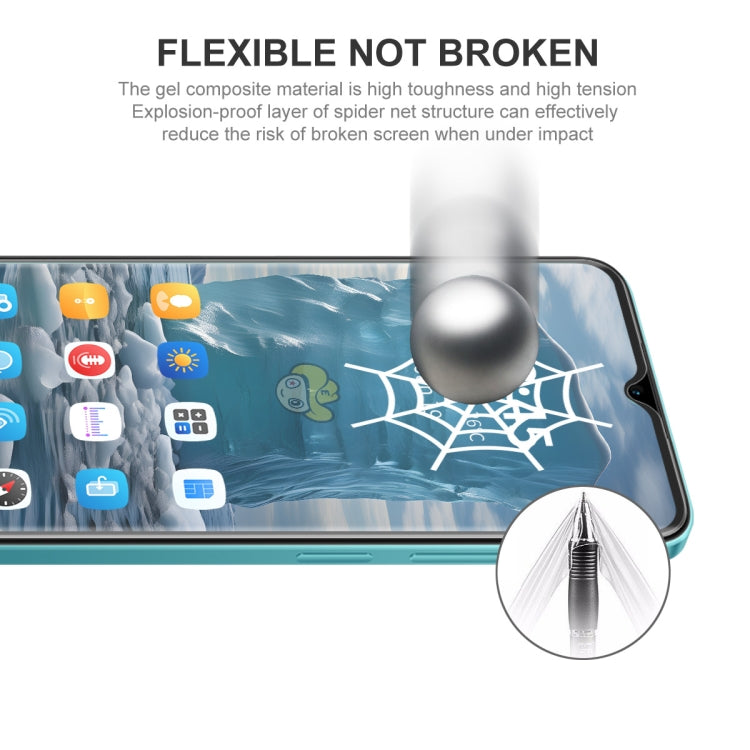 For OPPO A2x 5G 5pcs ENKAY Hat-Prince Full Glue Coverage Soft Explosion-proof Hydrogel Film - Others by ENKAY | Online Shopping UK | buy2fix